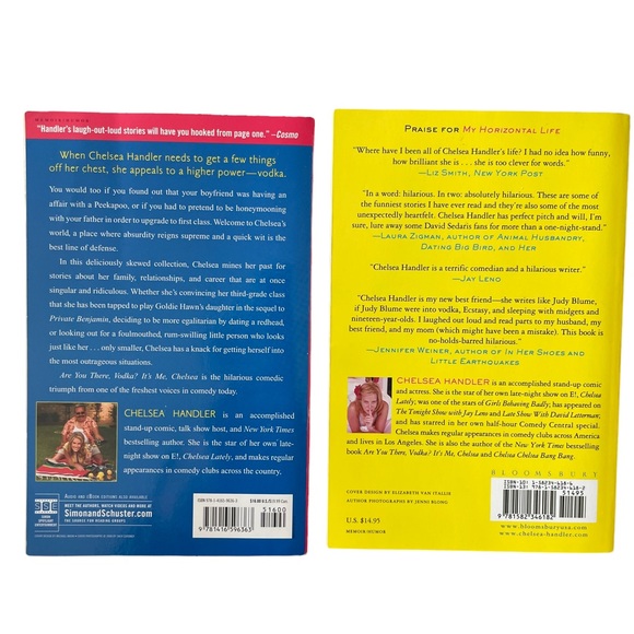 Chelsea Handler 2 for 1 Combo Books - Are You There Vodka? & My Horizontal Life - Picture 4 of 6